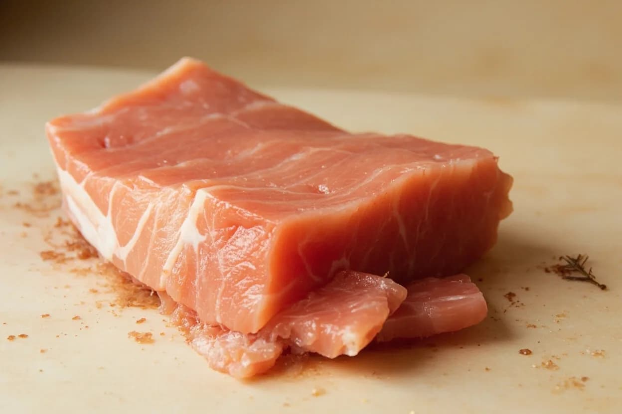Where the kaku-zukuri (block-cut sashimi) lives on the source. Executed on the saku (portioned block) of large, firm-fleshed fish — most classically maguro (tuna) in its akami form, hamachi (yellowtail), and buri (amberjack).