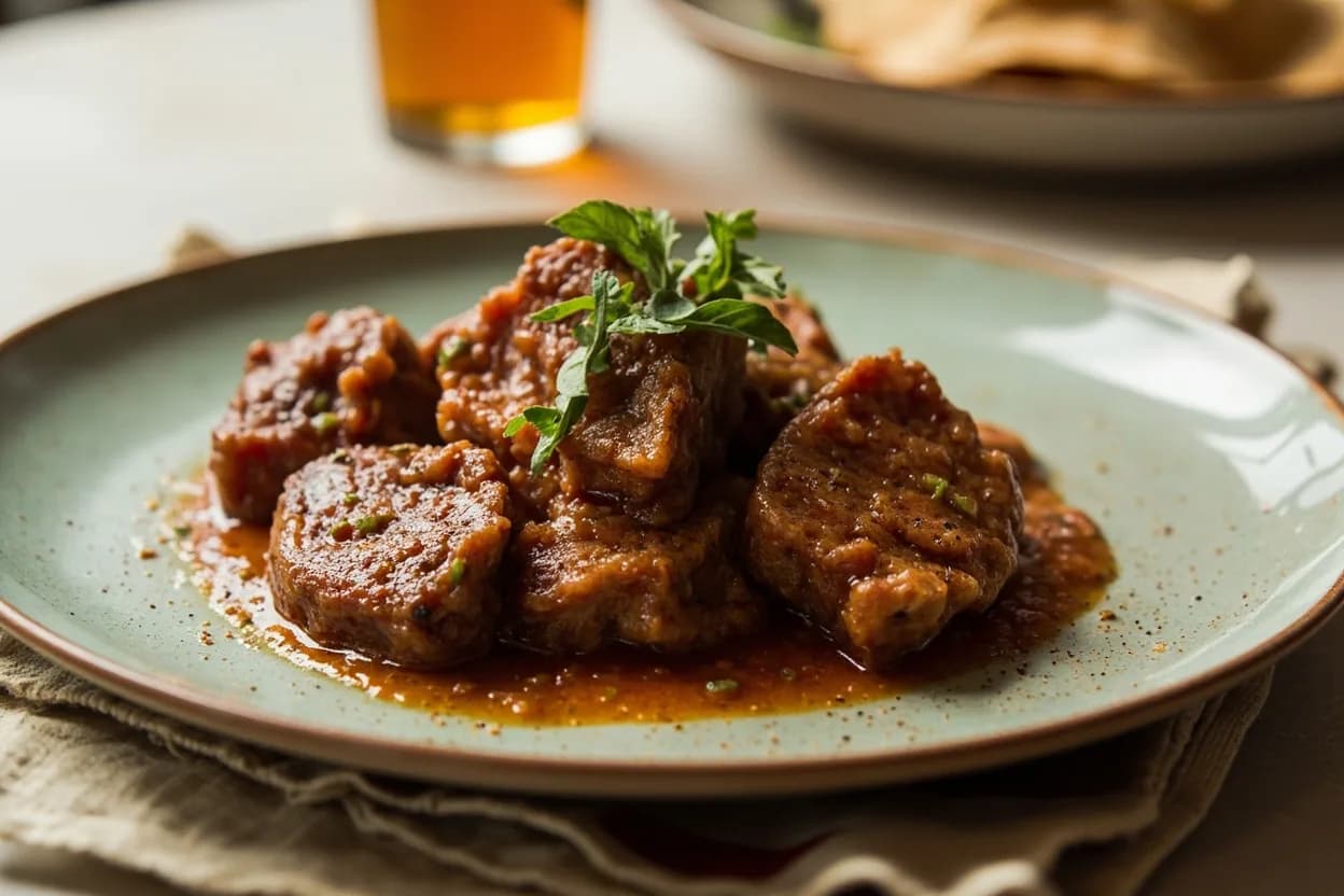 Seekh Kebab Mince Grind Ratio prepared the canonical way — Seekh kebab. Select bone-in lamb shoulder; bone out and cube into 2–3 cm pieces, keeping all visible fat attached.