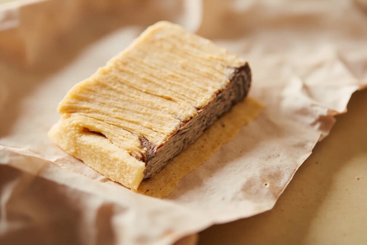 Where the thin-slice for koji cure (shio koji contact surface) lives on the source. Applied to any protein — chicken thighs, pork loin, salmon fillets, beef sirloin — after primary butchery is complete.