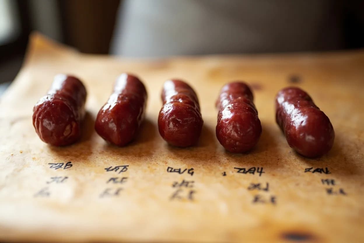 Blood Sausage Coagulation & Poaching Temperature in context — the stages just below and above, side-by-side. Blood sausage — boudin noir, morcilla, black pudding, blutwurst, and their kin — relies on the thermal coagulation of blood proteins (primarily fibrinogen and albumin) to transform a pourable liquid … Target reference Internal 70–80°C (158–176°F); poaching water 75–80°C (167–176°F).