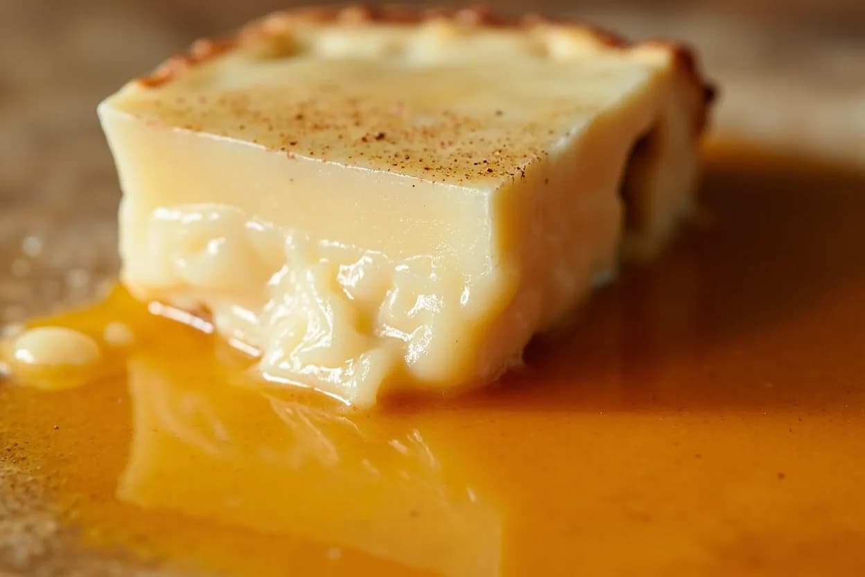 Cheese Melting & Stretch Temperature at 55–66°C (131–151°F) depending on moisture and acid content. Below 32°C fat is crystalline. Visual cues: Glossy, wet sheen appears on the surface of mozzarella as fat begins to pool, Bubbles form at the cheese surface around 60–65°C as moisture vaporizes, Cheddar or Gruyère pulls away from the pan edges and flows when gently tilted.