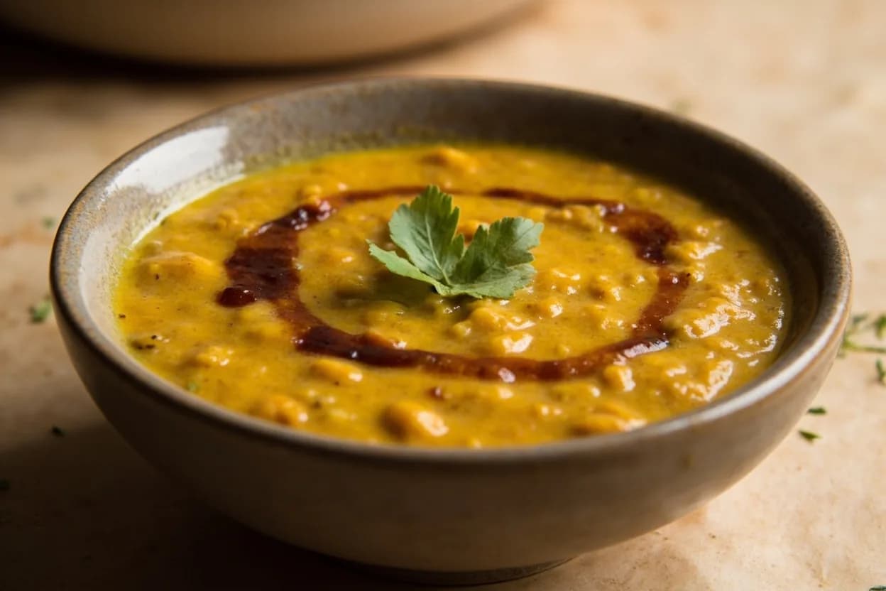 Dal Pressure Cook Doneness & Full Starch Breakdown in practice — Dal Makhani (whole black urad). Dehulled split pulses (red masoor, yellow moong, toor) cook fastest: 8–12 minutes at high pressure, NPR optional.
