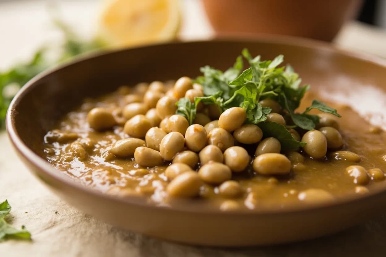 Fava Bean Softening Stages in practice — Ful medames. Fresh and dried fava beans share a species name but behave so differently in the kitchen that they should be treated as separate ingredients.