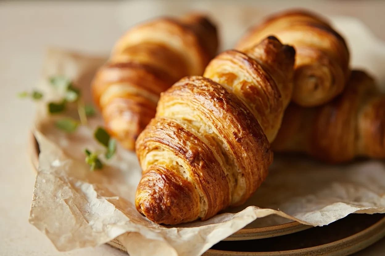 Feuilletage (Croissant Lamination) Rest Temperatures in practice — Croissants. High-fat European-style butter (84%+ butterfat, often called beurre de tourage or dry butter) has a wider plastic range and lower moisture content than standard 80% butter.