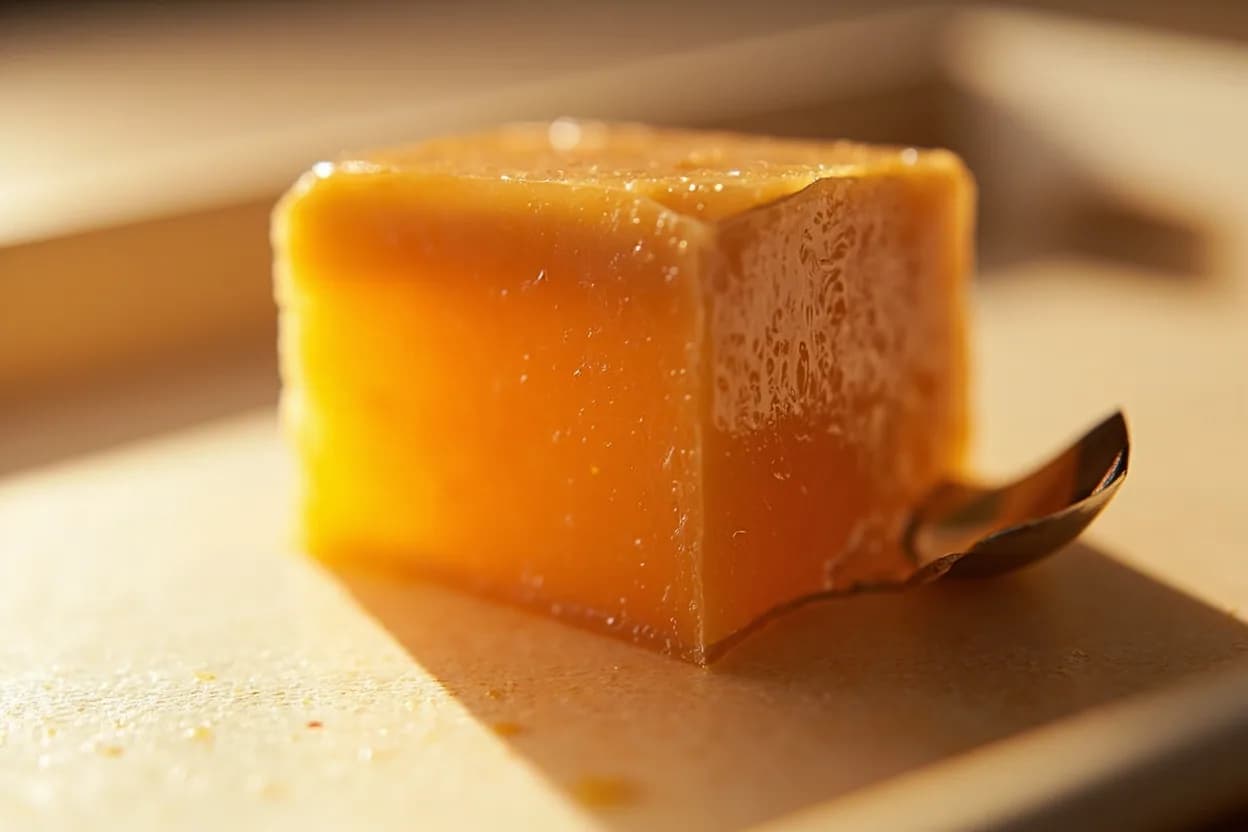 Fish Gelatin Set Point (Aspic & Terrine) at Sets firmly below 15°C (59°F); begins to melt above 18°C (64°F). Fish collagen (primarily type I and type V) has a lower proline and hydroxyproline content than bovine or porcine collagen, lowering its helix-to-coil transition temperature. Visual cues: A properly set fish aspic trembles like panna cotta when the mold is nudged — it does not slosh, The surface is glassy and clear (if stock was properly clarified), with no liquid pooling, Sliced terrine holds its shape cleanly but yields immediately under a spoon with no rubbery resistance.