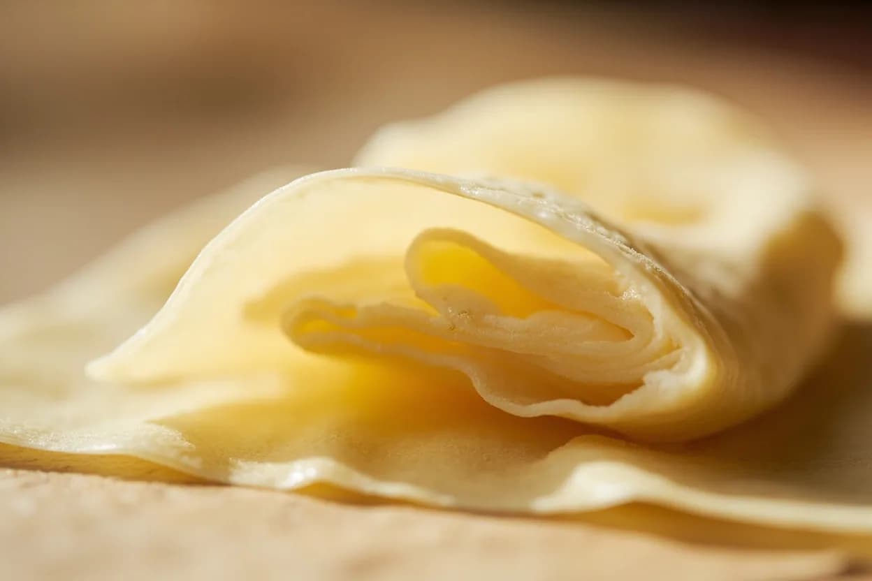 Pasta Filata Curd Stretching Temperature at 74–79°C (165–175°F). Pasta filata curd must reach a pH of roughly 5. Visual cues: Properly heated curd stretches smoothly in a continuous sheet without tearing when pulled; it feels like warm taffy, The surface of the curd mass becomes shiny and translucent at the correct temperature, Unduly cool curd will tear and crumble at the edges rather than draw out in a clean strand.