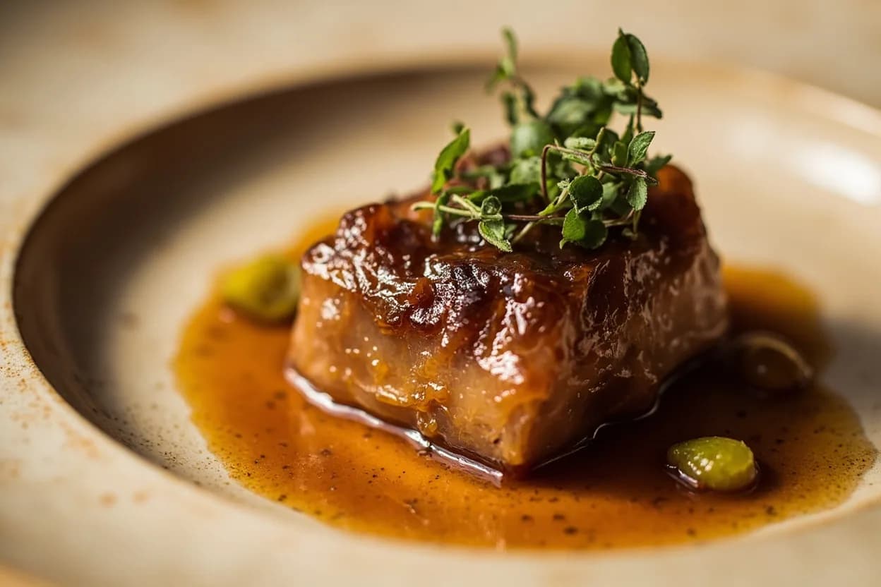 Sous Vide Precision Temperature Reference in practice — Sous vide duck confit. The key insight of sous vide is that precision and flexibility trade places compared to traditional cooking.