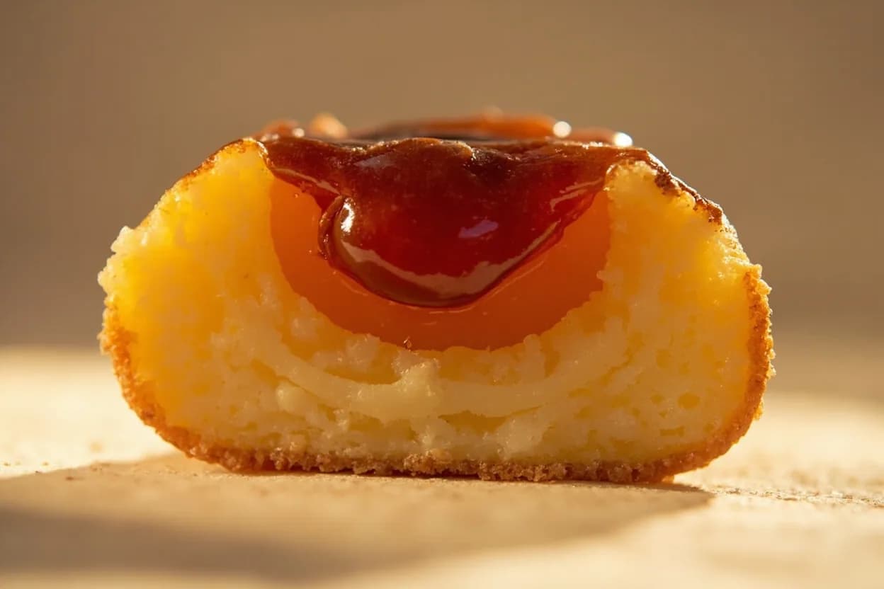 Sugar Syrup Density for Pastry (Brix) at Not temperature-based; targets vary by application (16–70°Bx). Dissolved sucrose and other soluble solids increase the refractive index of water in a predictable, concentration-dependent way. Visual cues: Light soaking syrup (28–30°Bx): slightly viscous, pours freely, tastes gently sweet, Dessert sauce (55–65°Bx): coats a spoon lightly, visibly heavier than water, Jam set zone (65–67°Bx): thick, slow-moving, glossy surface.
