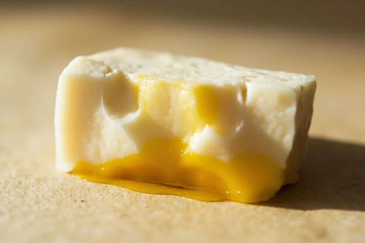 Tofu Coagulation & Setting Temperature at 70–80°C (158–176°F) for coagulant addition; soy milk heated to 95–98°C before cooling to this range. Soy milk must first be heated to 95–98°C for 5–10 minutes to fully denature the native globular proteins (glycinin and beta-conglycinin) and inactivate trypsin inhibitors. Visual cues: Soy milk develops a visible skim at the surface as it approaches 95°C — skim before cooling to prevent a papery film in the finished tofu, After coagulant is gently stirred in, the liquid transitions from opaque white to a more translucent yellow-green within 3–5 minutes as protein binds, Firm white curds separate from pale yellowish whey (okara water); when whey runs clear and yellow the coagulation is complete.