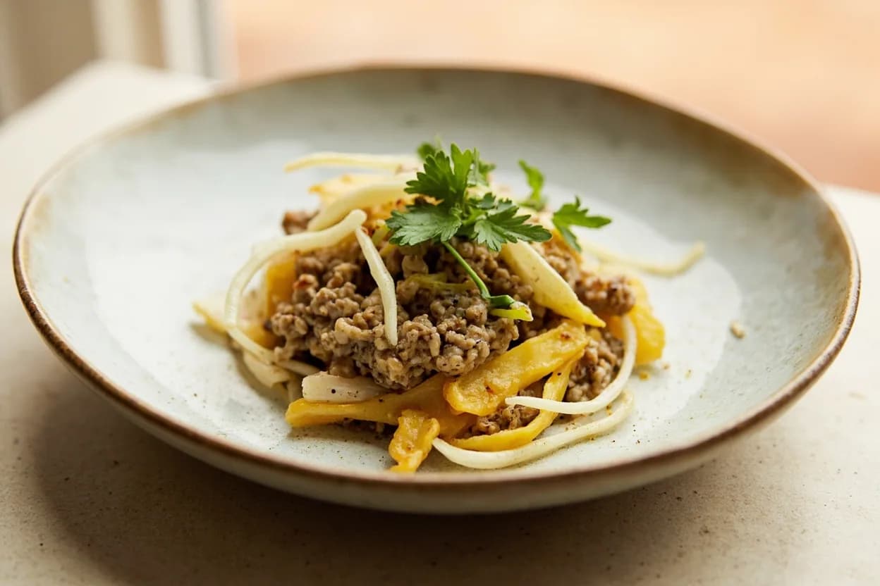 Buckwheat in its element — Galette Bretonne (Breton buckwheat crepe). Adventurous crossover: Miso (white or yellow) — Both buckwheat and miso are products of East Asian fermentation traditions with shared umami-mineral vocabulary; a buckwheat-miso vinaigrette or sauce bridges Japan and the grain's earthiness with seamless logic..