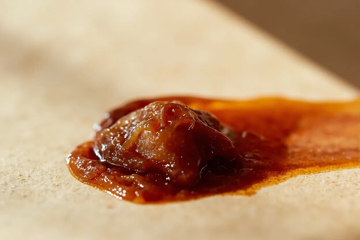 Char Siu Sauce in its natural form. Char siu sauce (叉烧酱) is a thick, reddish-brown Cantonese condiment and cooking sauce built on a foundation of hoisin sauce, honey or maltose, soy sauce, Shaoxing rice wine, five-spice powder, garlic,… Tasting profile: caramelized sweetness (maltose, honey), soy-based umami depth, five-spice warmth (star anise, clove, cinnamon), fermented funky note (red tofu, hoisin).