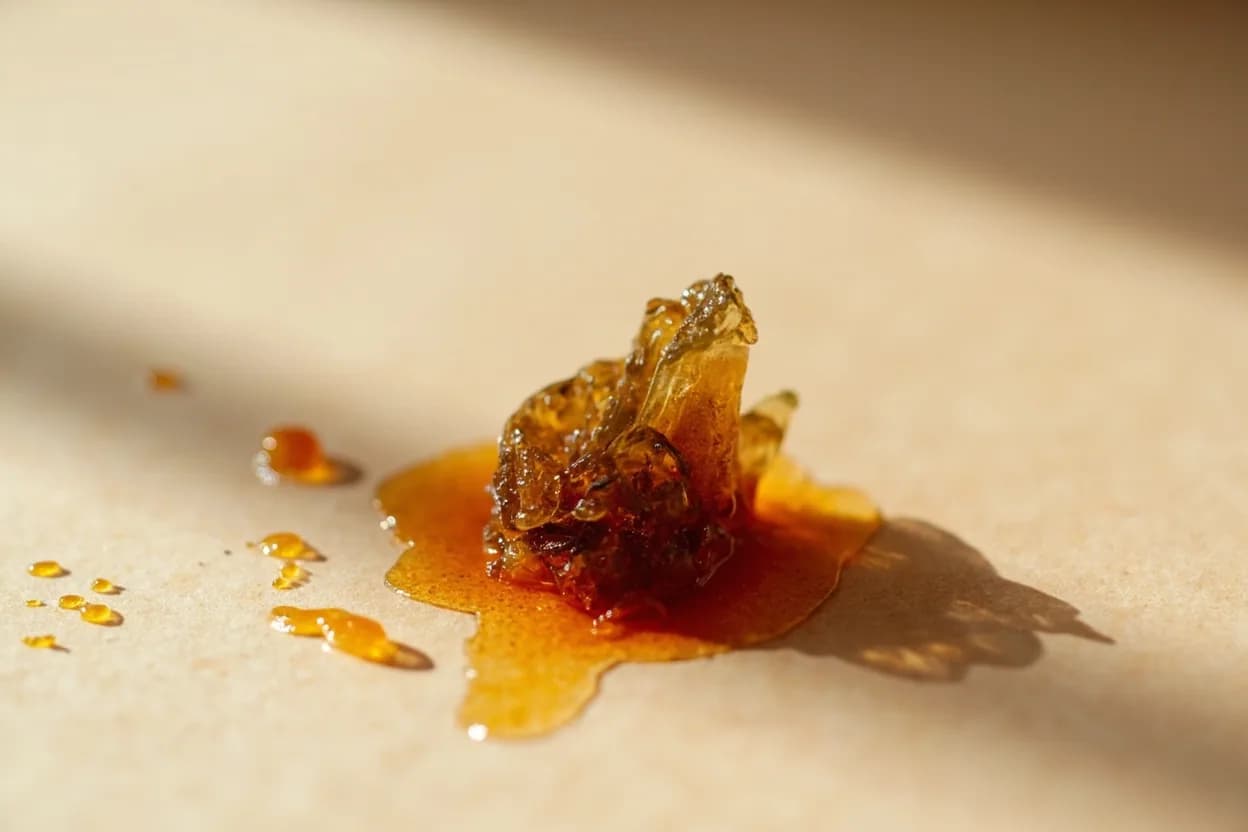 Fish Sauce in its natural form. Fish sauce is produced by packing small oily fish (most commonly anchovies, sand lance, or mackerel) in heavy salt (2:1 to 3:1 fish-to-salt ratio) and allowing enzymatic autolysis and microbial ferme… Tasting profile: intense glutamate umami — dominant and foundational, clean marine salinity, fermented funk — volatile amines (trimethylamine, indole) at the source, warm sweetness from amino-carbonyl browning.