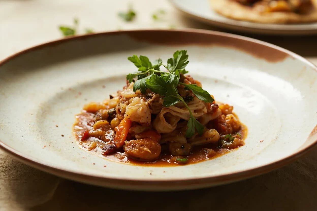 Piloncillo in its element — Café de olla. Adventurous crossover: Chipotle in adobo — The smoky-spiced adobo vinegar tames piloncillo into a complex glaze for chicken, duck, or pork — caramel, smoke, and acid in one sweep..