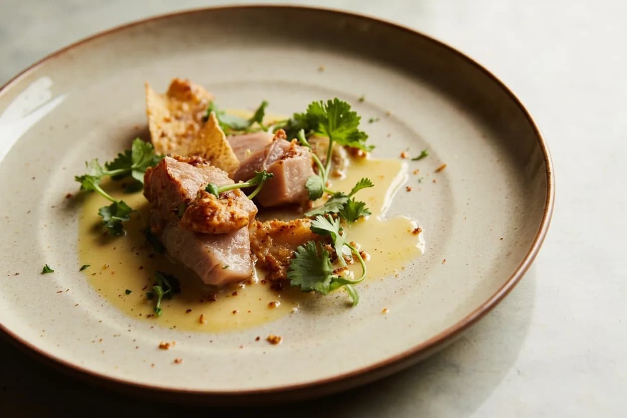 Rendered Duck Fat in its element — Confit de canard. Adventurous crossover: Kimchi — Duck fat–fried kimchi rice (using duck fat in place of neutral oil for kimchi bokkeumbap) brings a savory, round depth to the fermented, spicy vegetables that neutral oils cannot; the result is richer and more complex..