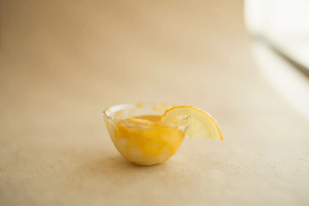 Rice Vinegar in its natural form. Rice vinegar is produced by fermenting glutinous or regular rice into a mild wine, then acetifying it via acetic acid bacteria. Tasting profile: mild clean acidity, faint residual sweetness from rice, subtle floral note, very low pungency or fermentation funk.