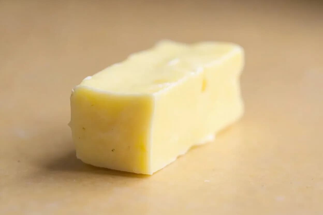 Salted Butter in its natural form. Salted butter is churned cream with 1. Tasting profile: pure cream sweetness at the core, clean salt amplification — lifts all other flavors, faint lactic tang (more pronounced in cultured versions), rich, dense fat mouthfeel.