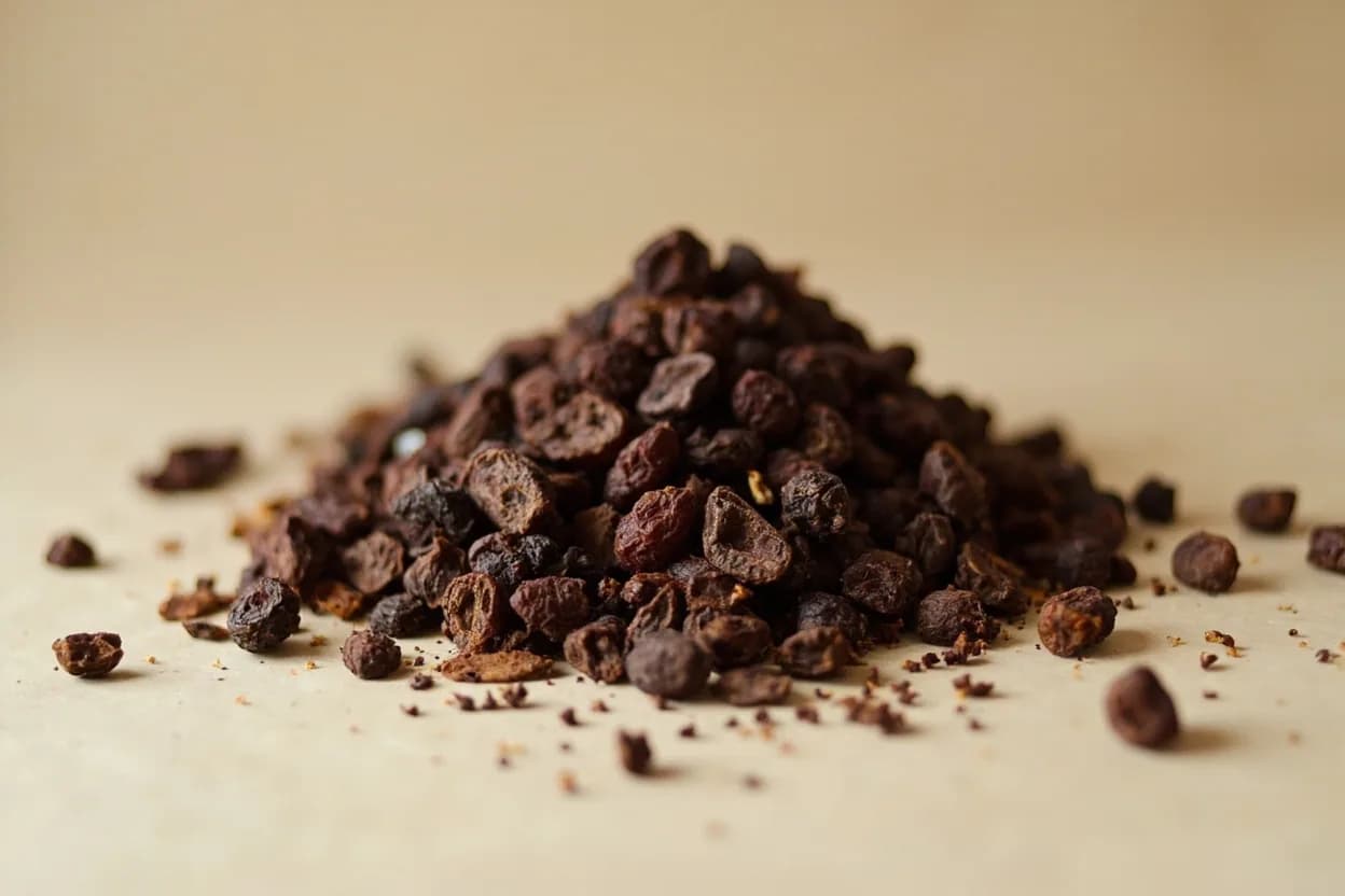 Urfa Biber in its natural form. Urfa biber (also called isot pepper) comes from the Urfa (Şanlıurfa) region of southeastern Turkey. Tasting profile: dark raisin and dried plum, dark chocolate and cocoa, tobacco and earthy smoke, coffee and roasted grain.
