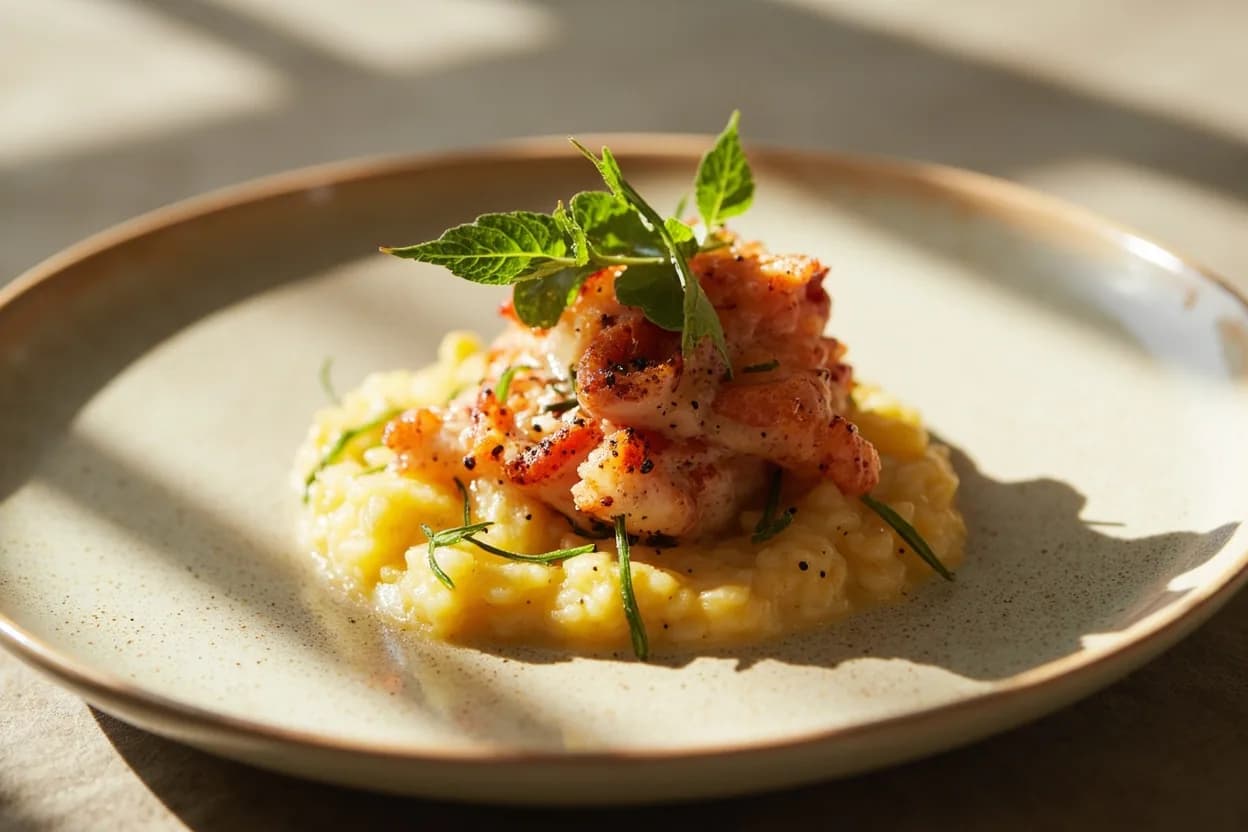 Vanilla Bean in its element — Crème brûlée. Adventurous crossover: Lobster — A celebrated modernist pairing (popularized by Alain Sauterne): vanilla's fat-soluble esters cling to rich crustacean meat, creating a beurre blanc that is floral and oceanic simultaneously..