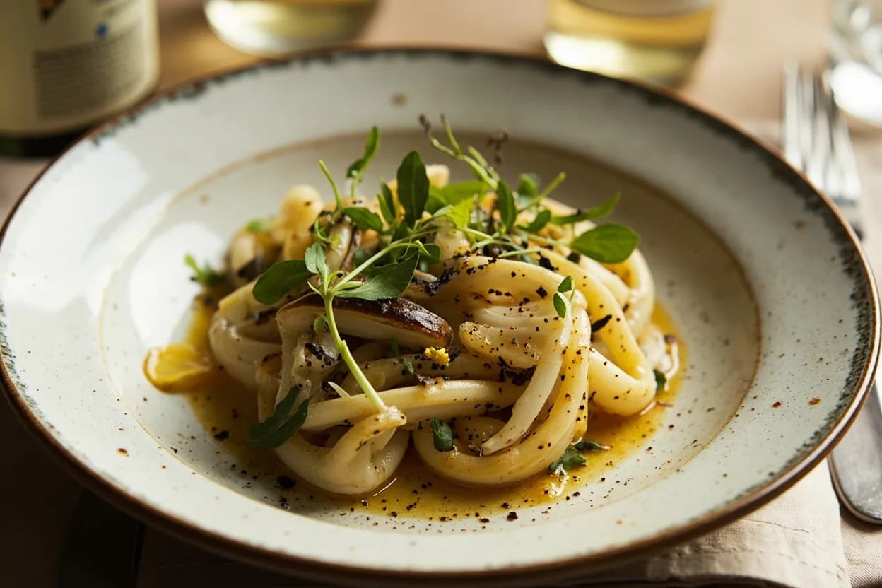 White Wine in its element — Moules marinières. Adventurous crossover: Fennel and saffron — A Provençal pairing: white wine, fennel, and a pinch of saffron poaching shellfish or white fish create a bouillabaisse-adjacent broth with Andalusian resonance..