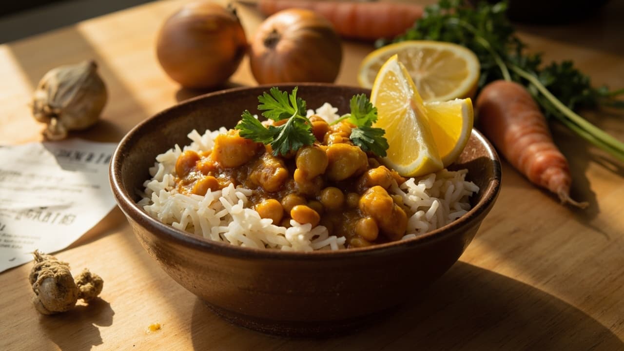 Chickpea and Potato Curry