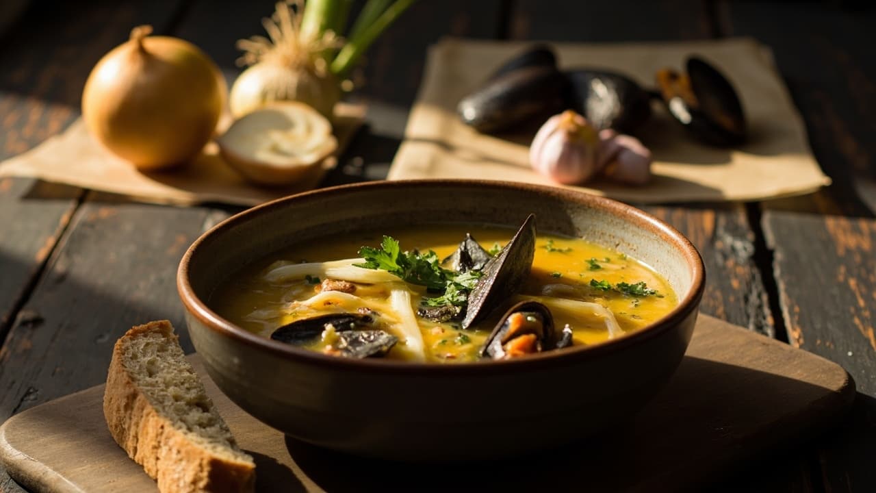 Mussel and Fennel Soup