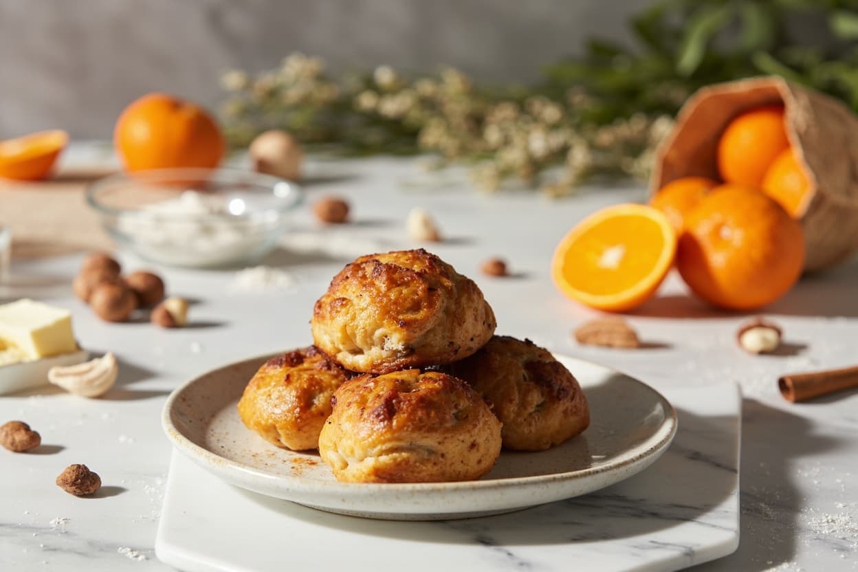Orange Hazelnut Cinnamon Morning Buns