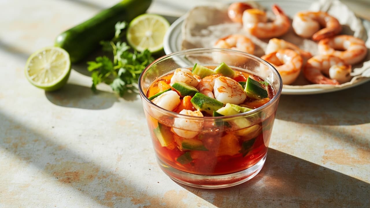 Sea Breeze Shrimp and Scallop Cocktail
