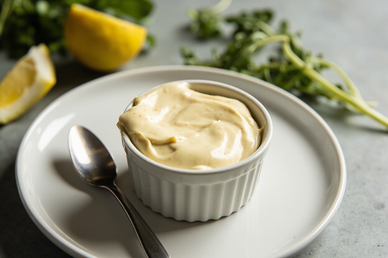 Tahini and Garlic Dressing