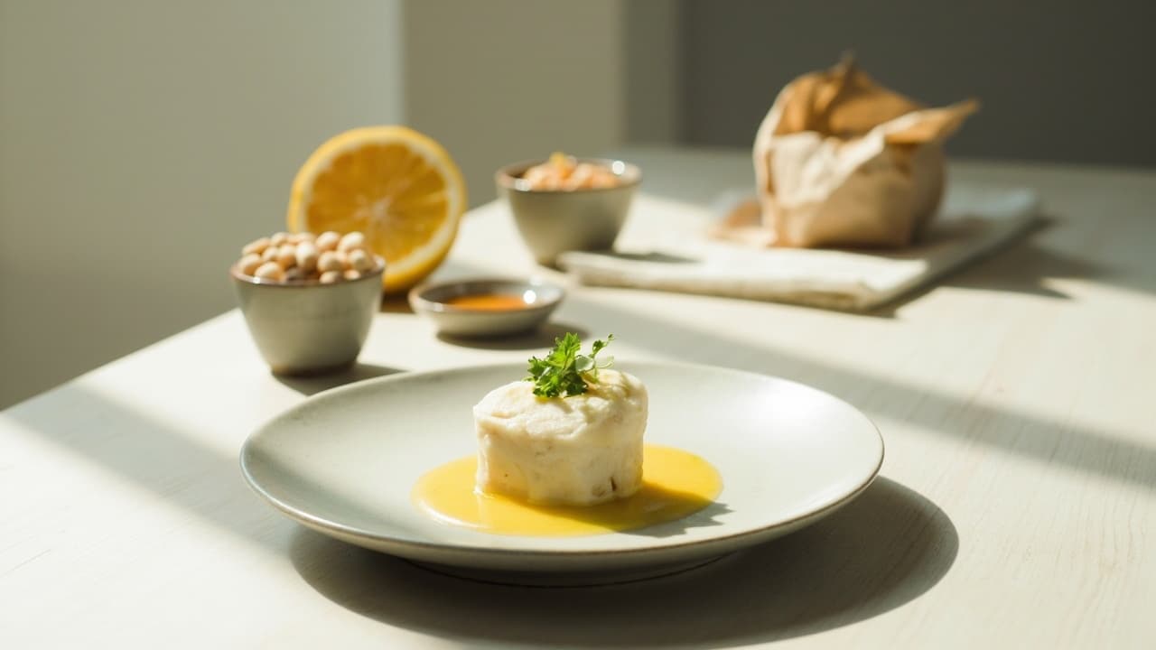 Yuzu White Bean Tofu Delight