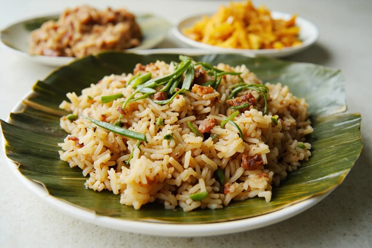 Banana-Leaf Rice