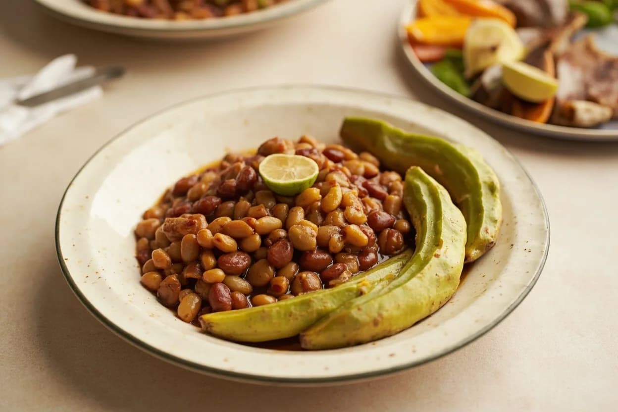 Beans and Plantain