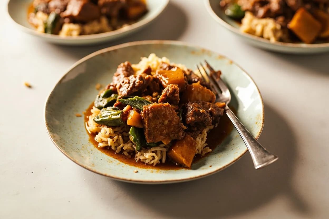 Beef and Groundnut Stew