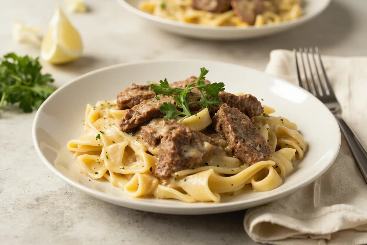 Beef Stroganoff