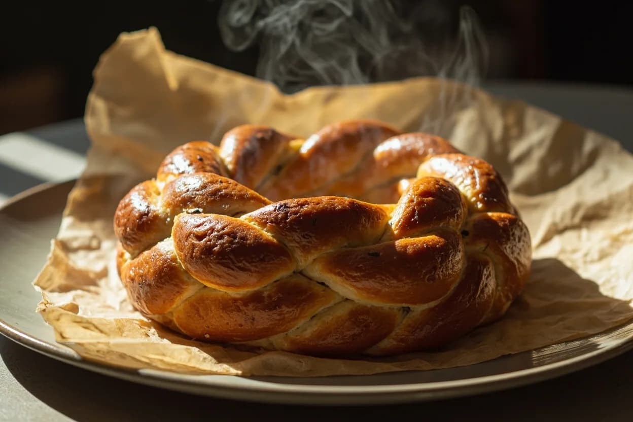 Cardamom Wreath Bread