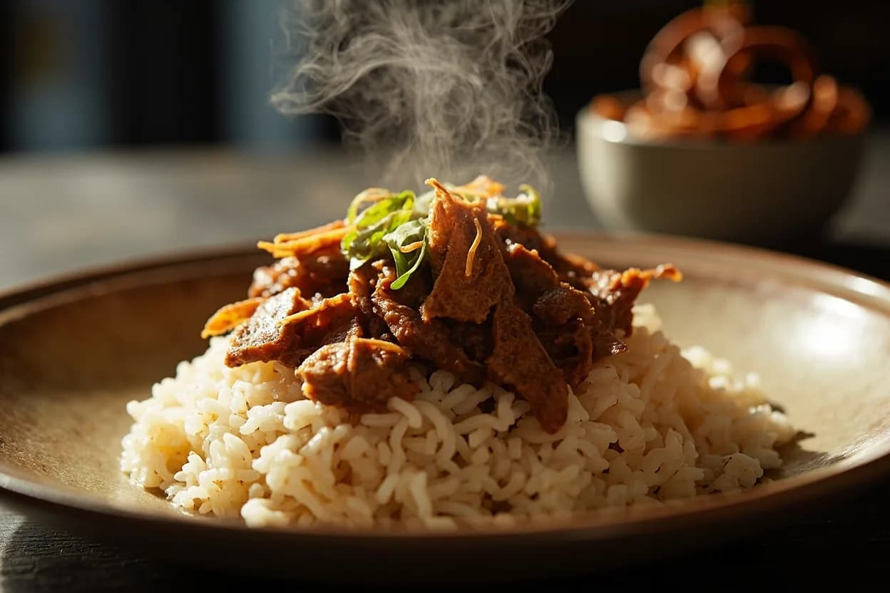 Corned Beef and Rice