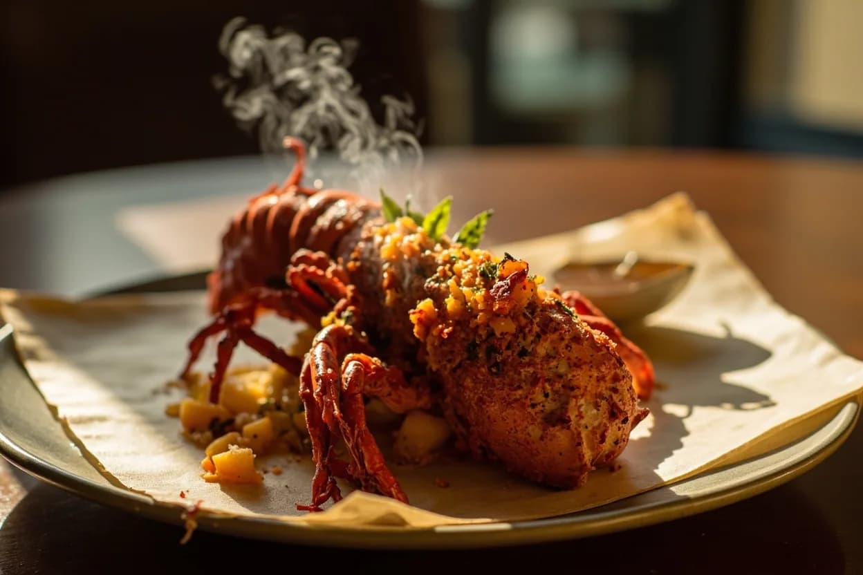 Grilled Lobster with Piri-Piri