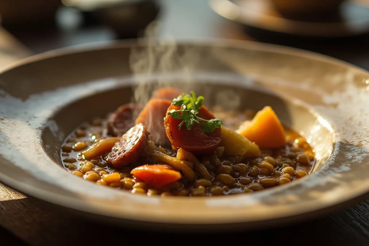 Linsensuppe
