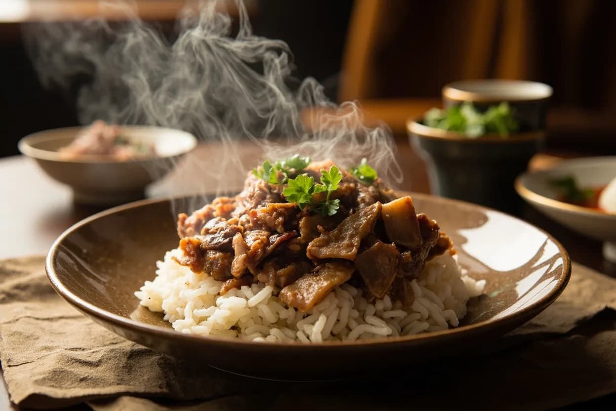 Siu Mei (Roast Meat Rice)