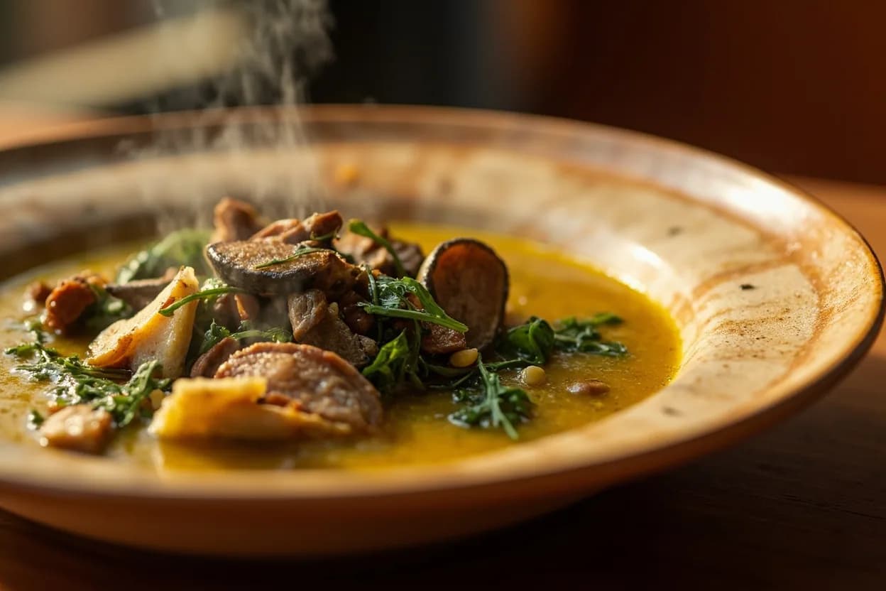 Soupe de Pistaches (Egusi Soup, Ivorian)