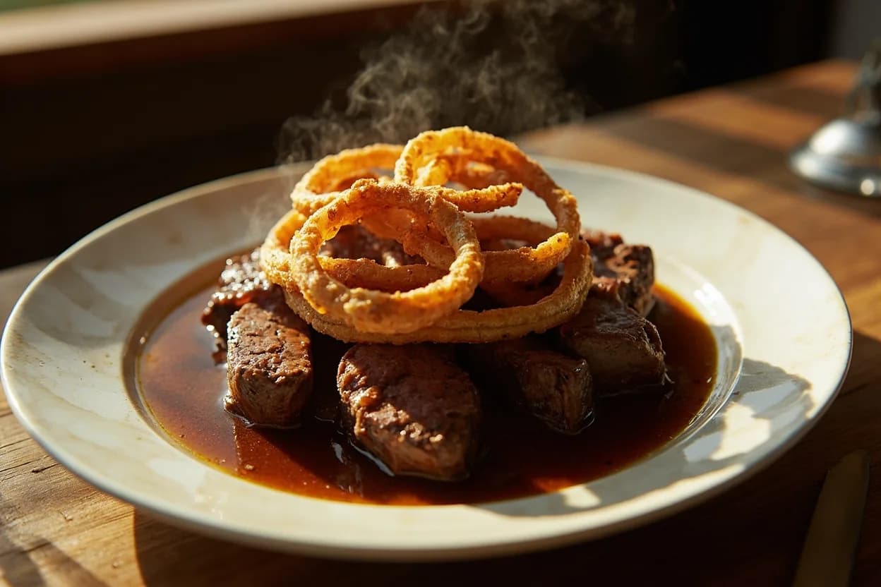 Zwiebelrostbraten