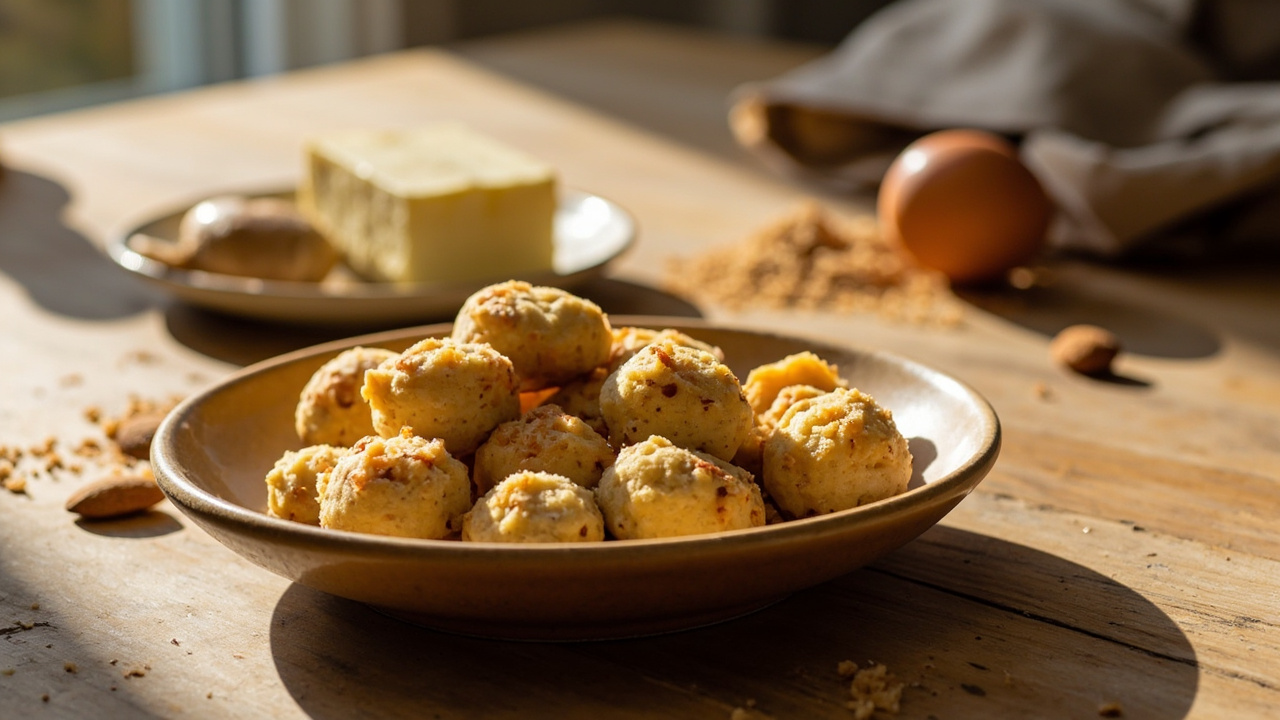 Almond Cookie Bites