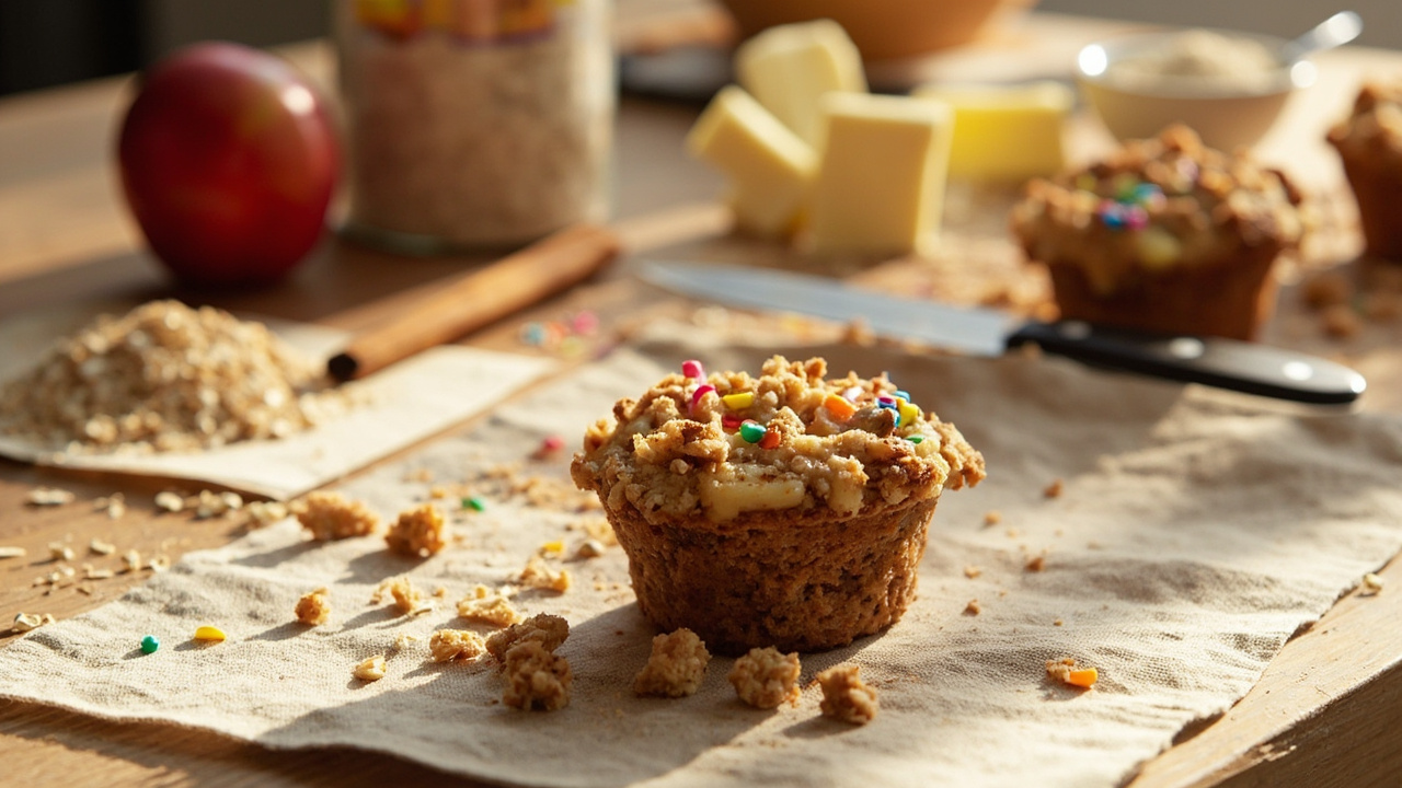 Apple Cinnamon Crumble Cups