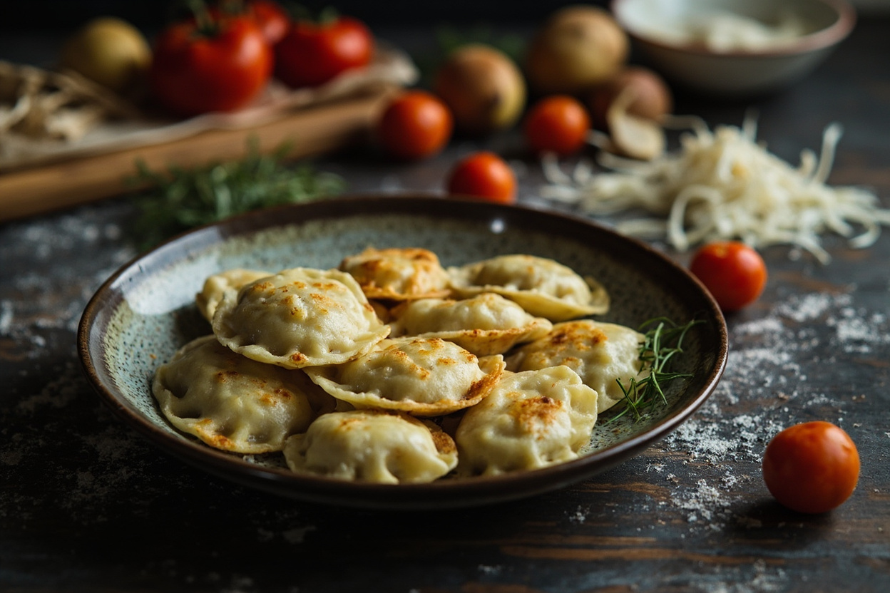 Babcia's Potato and Farmer-Cheese Pierogi