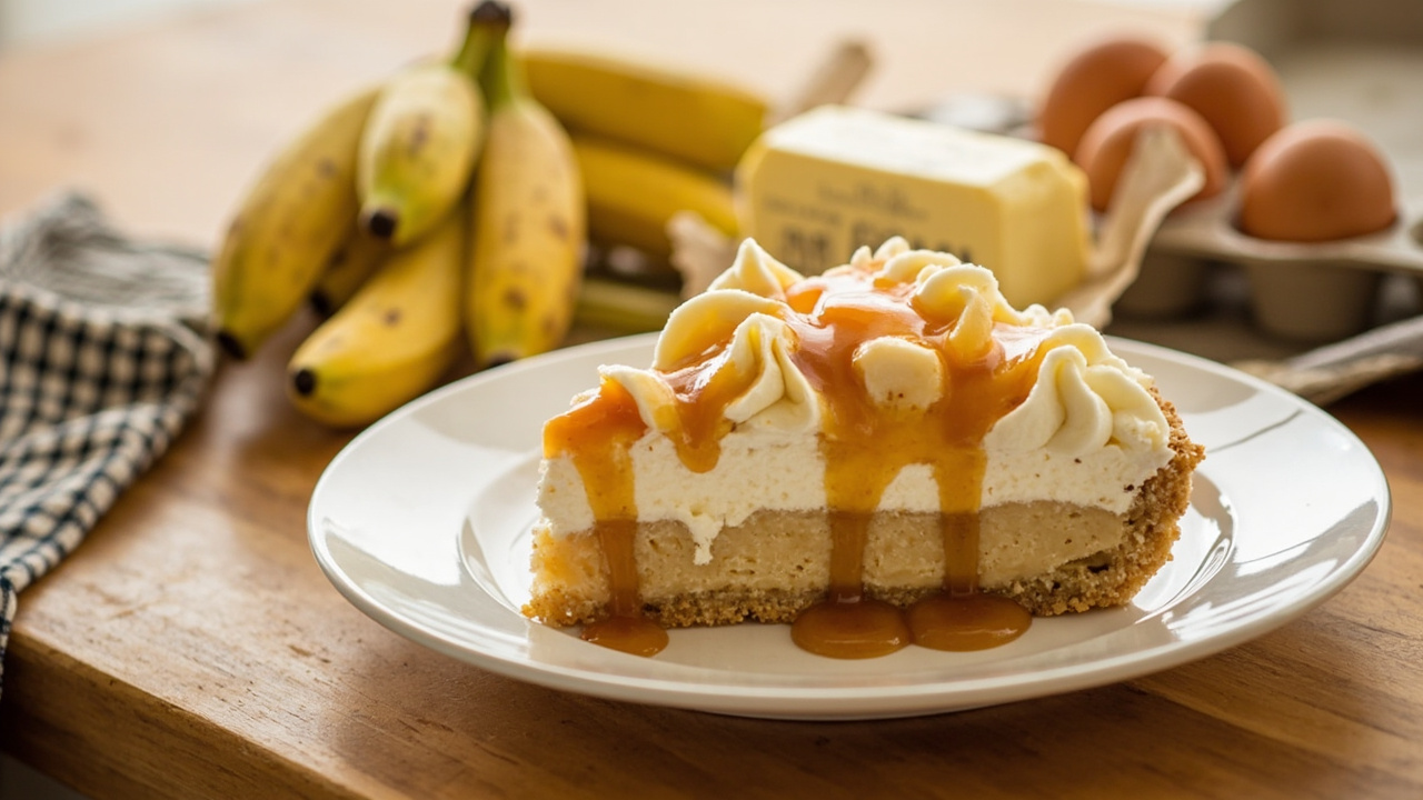 Banana Caramel Cream Pie