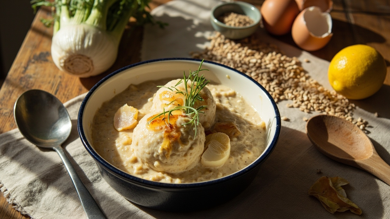 Buckwheat and Arborio Rice Pudding with Fennel and Honey