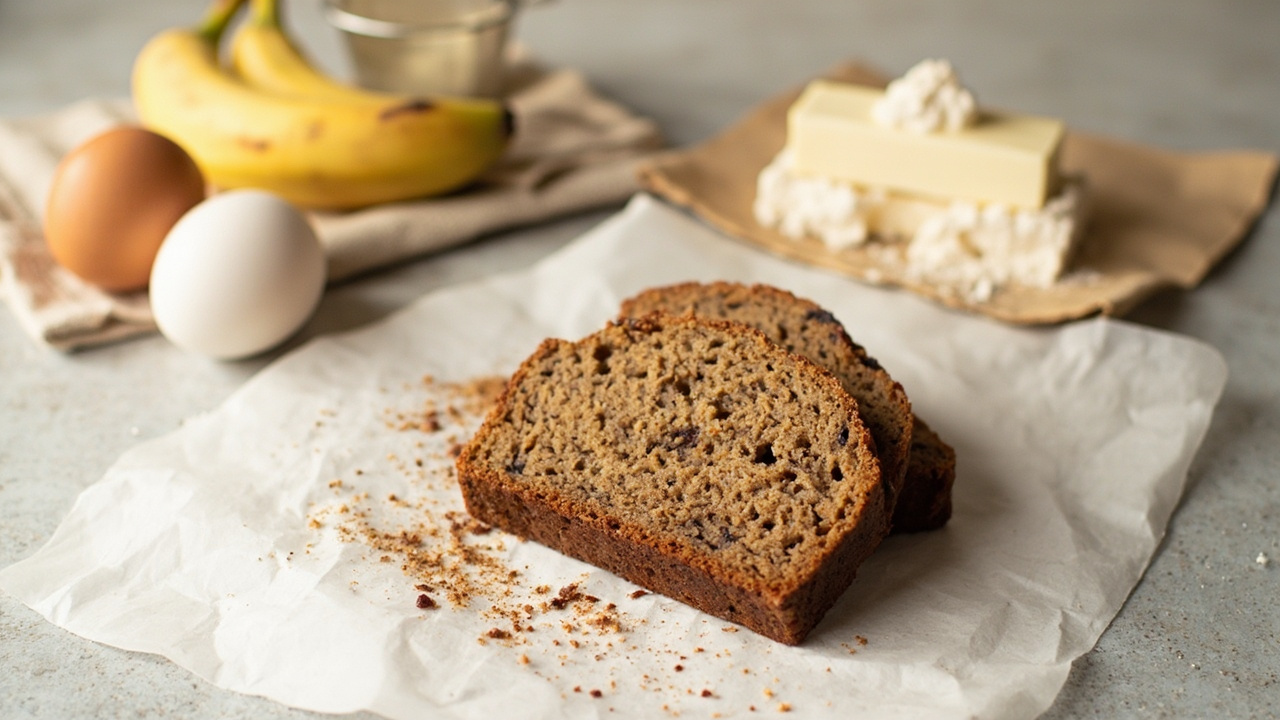 Buckwheat Honey Banana Bread