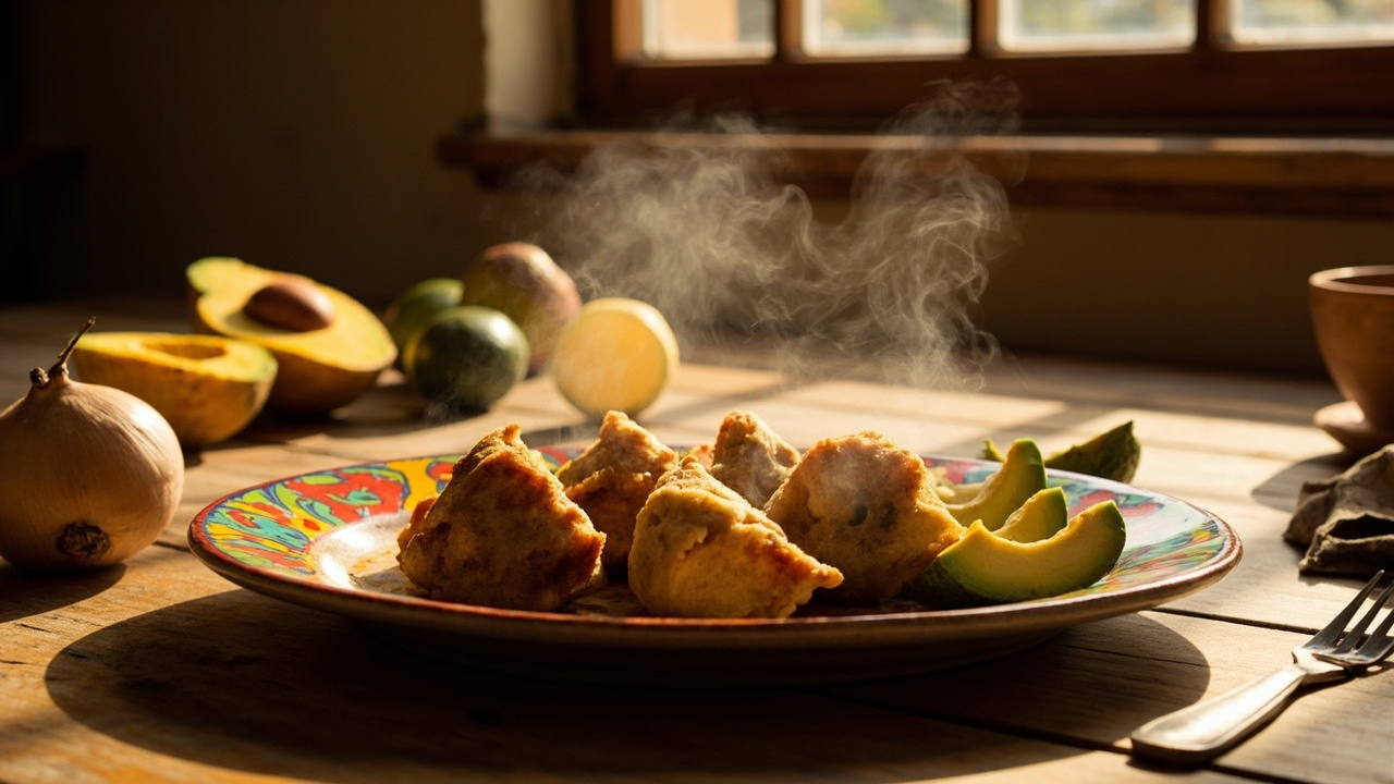Butternut Squash and Black Bean Empanadas with Avocado