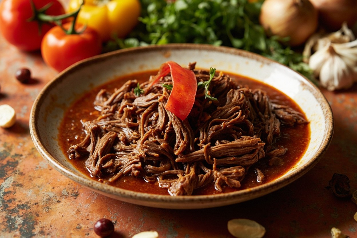 Carne Mechada in Slow Sofrito Tomato