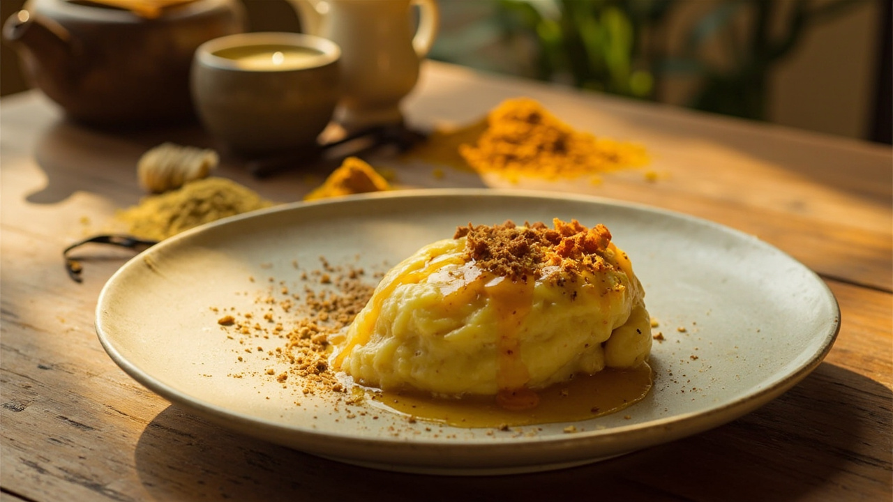 Chia Seed Turmeric Coconut Cream