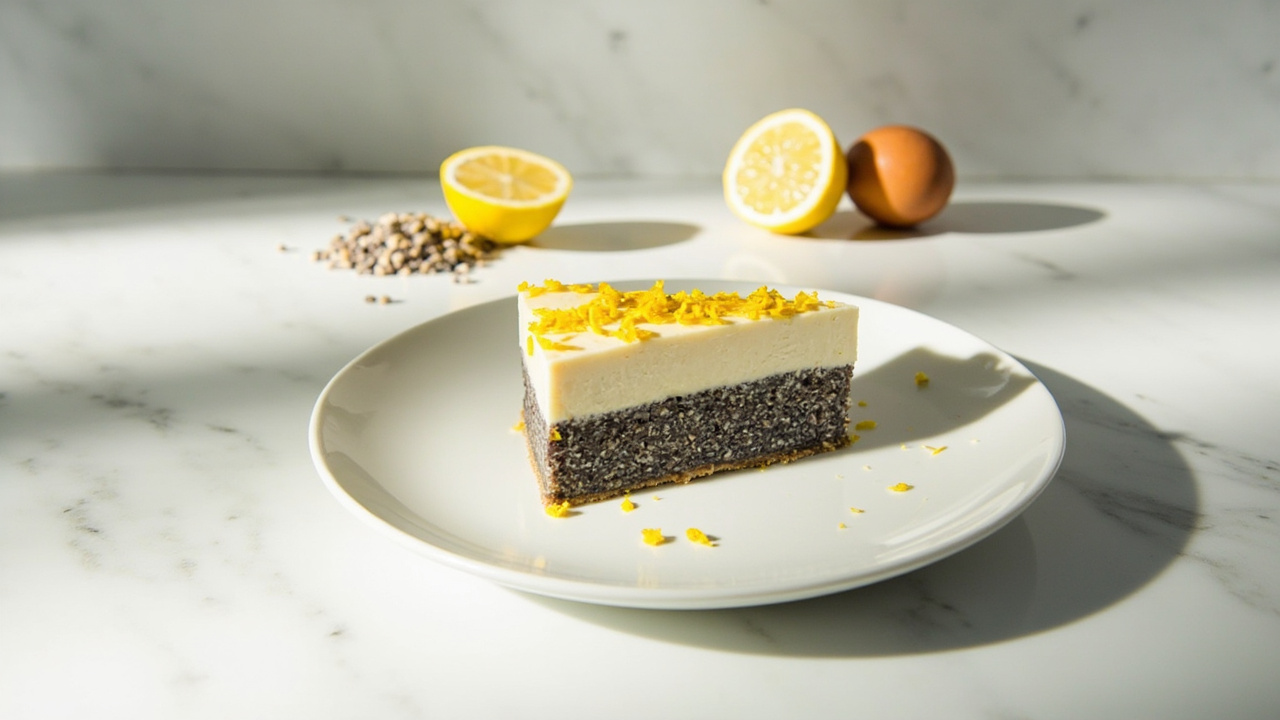 Chia Vanilla Cream Terrine